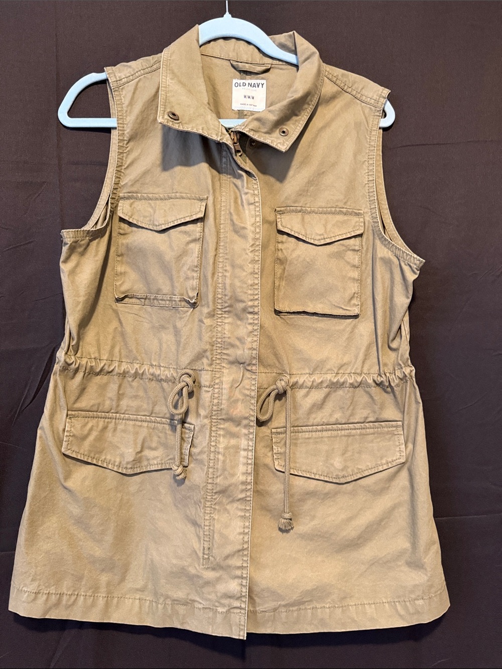 Olive/Khaki Long Vest